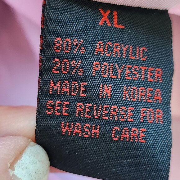 Houndstooth Tweed Pink Blazer Fringed Preppy Legally Blonde Cute Corpcore Classy - Picture 8 of 13